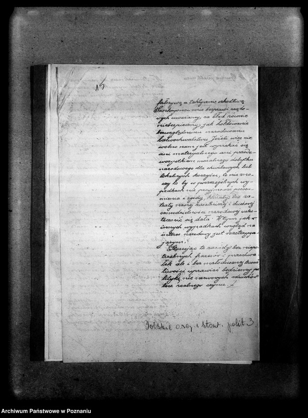 Obraz 18 z jednostki "Program, referat - odczyt o partii "Stańczykowskiej""