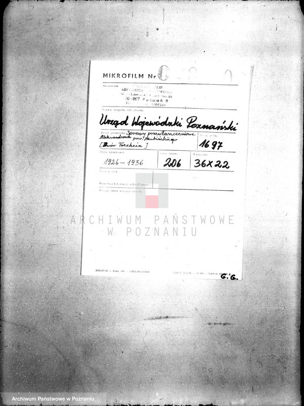 Obraz 2 z jednostki "/Sprawy przewłaszczeniowa Aleksandrowa powiat szubińskiego /dwór Piechcin/"