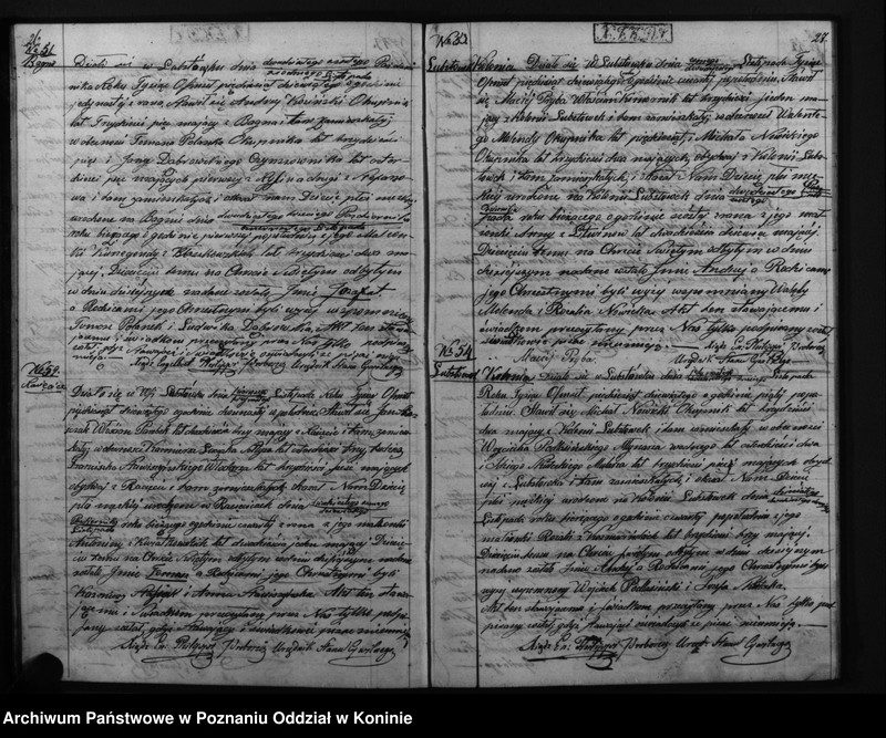 Obraz 16 z jednostki "Duplikat urodzonych, zaślubionych i zmarłych"
