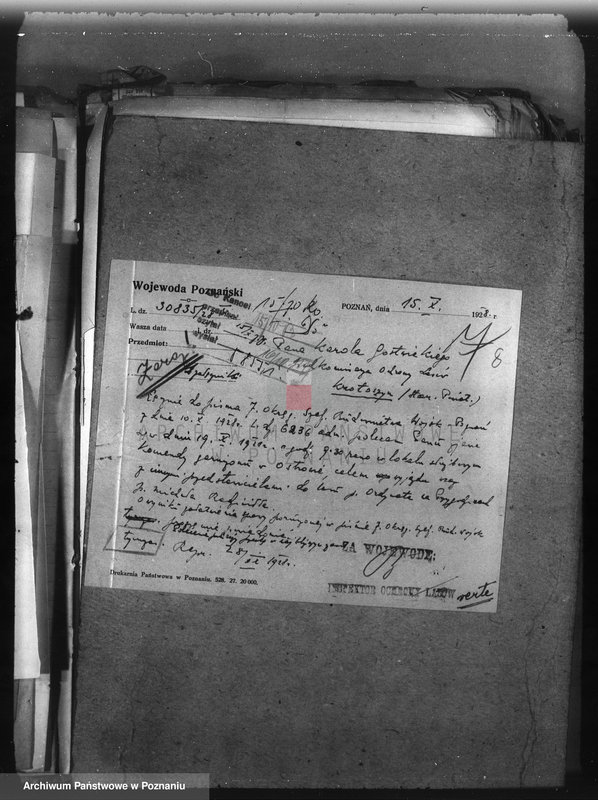 image.from.unit.number "Majętność Przygodzice powiat ostrowski /nadzór nad gospodarką leśną/"