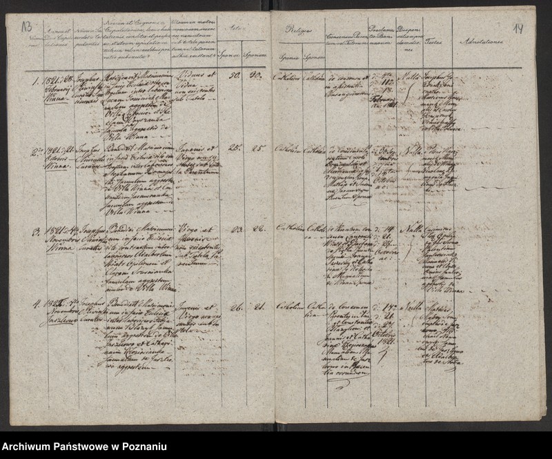 Obraz 10 z jednostki "Liber duplicatus baptisatorum, coniugatorum, mortuorum"