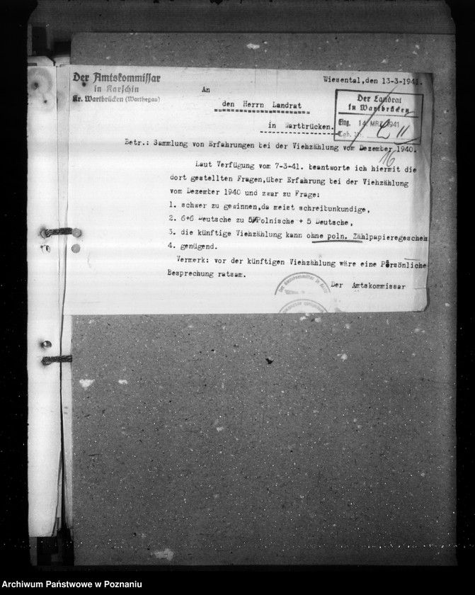 Obraz 20 z jednostki "Erfahrungen bei der Viehzählung"