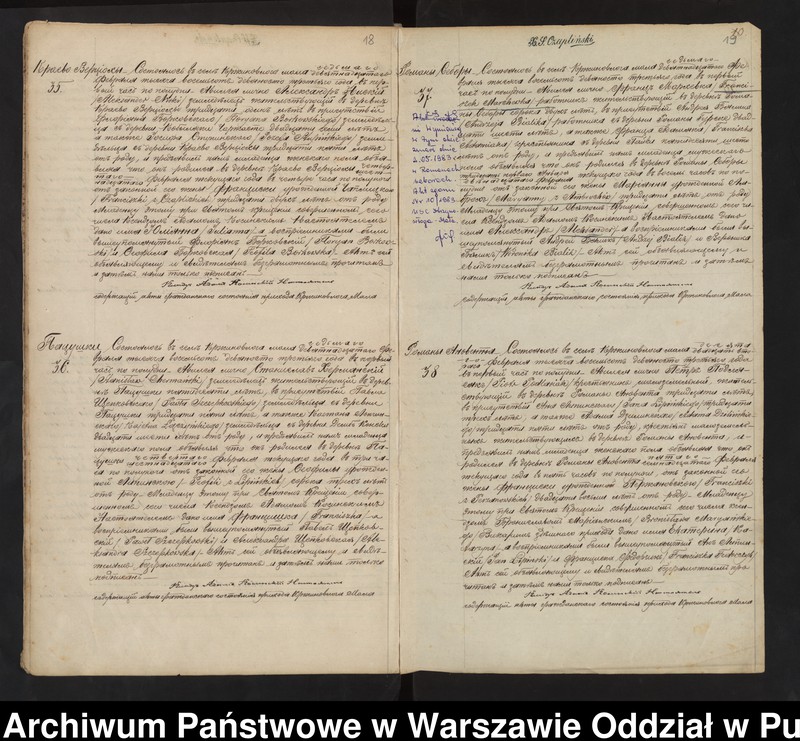 image.from.unit.number "Akta urodzeń, małżeństw i zgonów"
