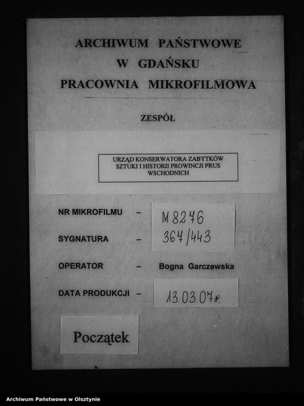 image.from.unit.number "Preussisch Holland, Wasserturm"
