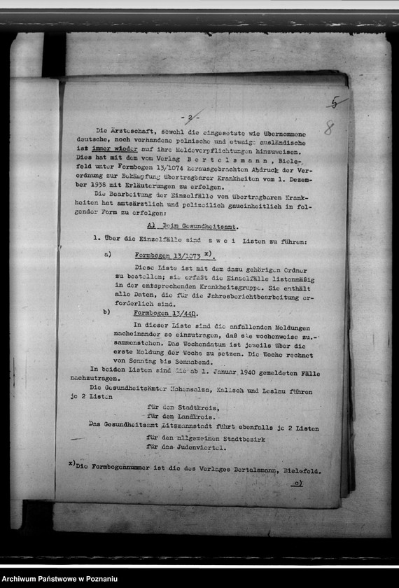 Obraz 12 z jednostki "Zarządzenia w sprawie zwalczania zaraźliwych chorób"