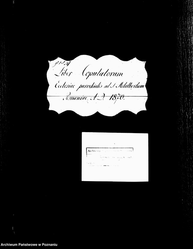 Obraz 2 z jednostki "Księga małżeństw"