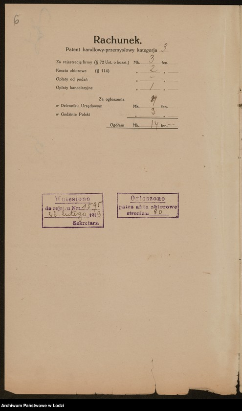 Obraz 8 z jednostki "Rudolf Mortensen- sprzedaż kapeluszy"