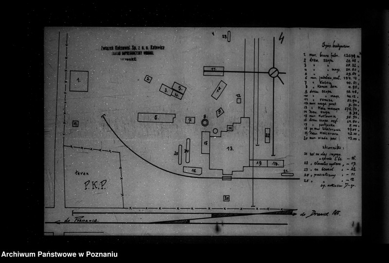 Obraz 7 z jednostki "Kwestionariusz Zakładu impregnacyjnego związku koksowni Spółka z o. o. w Katowicach Wronki powiat szamotulski"