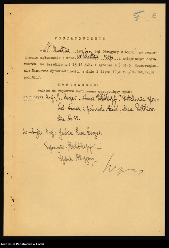 Obraz 8 z jednostki "Hechtkopf- wł. Jadzia Ewa Berger- detaliczna sprzedaż obuwia i pończoch"