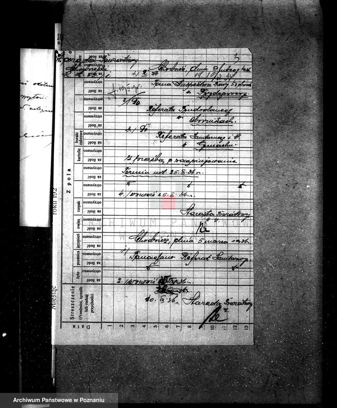 Obraz 7 z jednostki "Zatwierdzenie zakładu przemysłowego /garbarnia/ Demitr Federów - Chodzież"