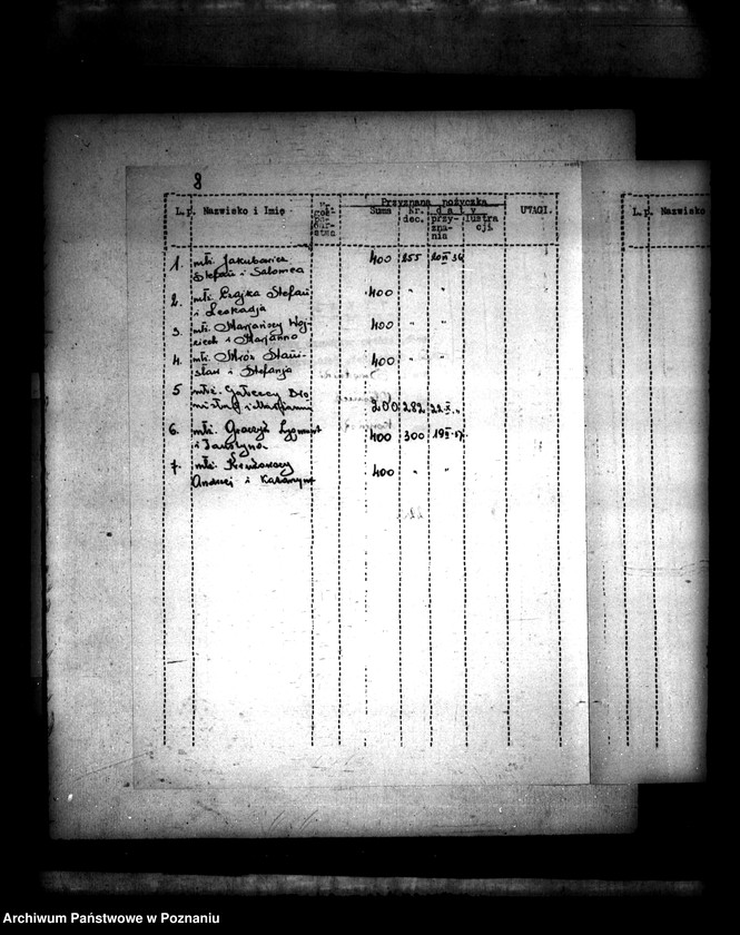 Obraz 11 z jednostki "Sprawa przyznania pomocy kredytowej uczestnikom scalenia gruntów wsi Świętniki powiatu konińskiego"