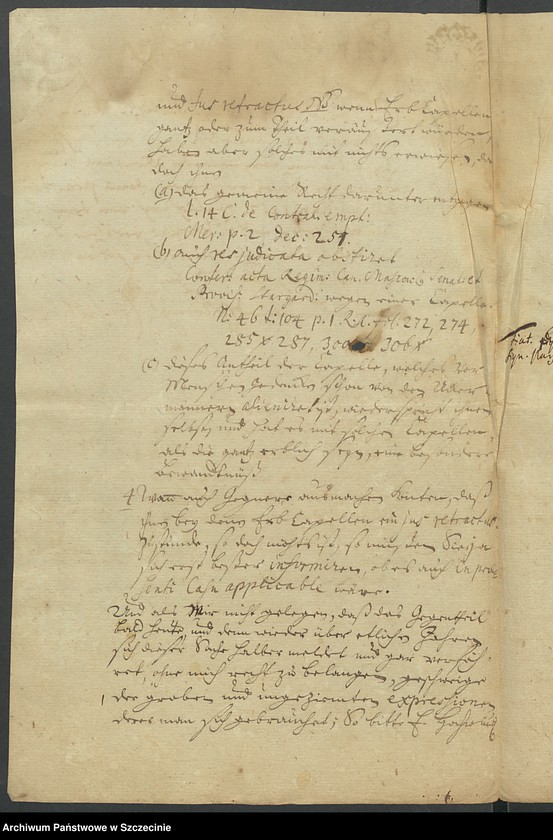 image.from.unit.number "Regierungsrat Laurens und Rat Johann Müller gegen die Vorsteher der Marienkirche zu Stargard wegen der Kirchenstühle des Gregor Peßke"
