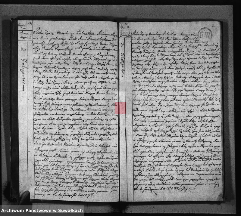 image.from.unit.number "Akta Zaślubionych Gminy Filipowskiey od 1-go Stycznia 1815 Roku"