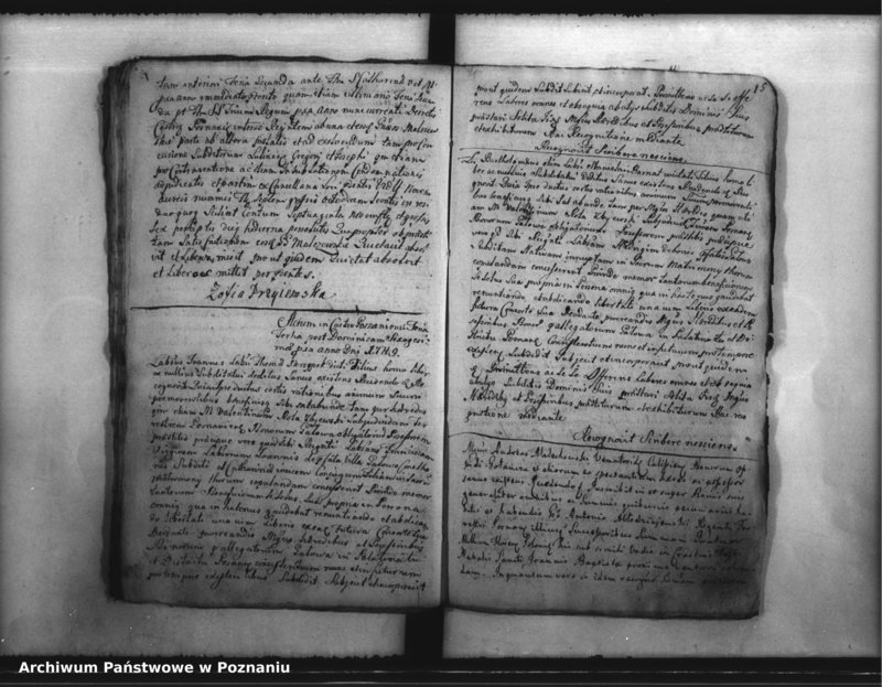 Obraz 19 z jednostki "Inscriptiones, resignationes [protocollon]"