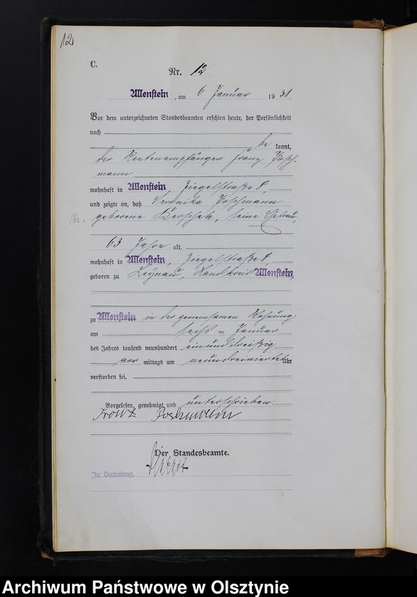 image.from.unit.number "Sterbe-Haupt-Register Nr 1-622"