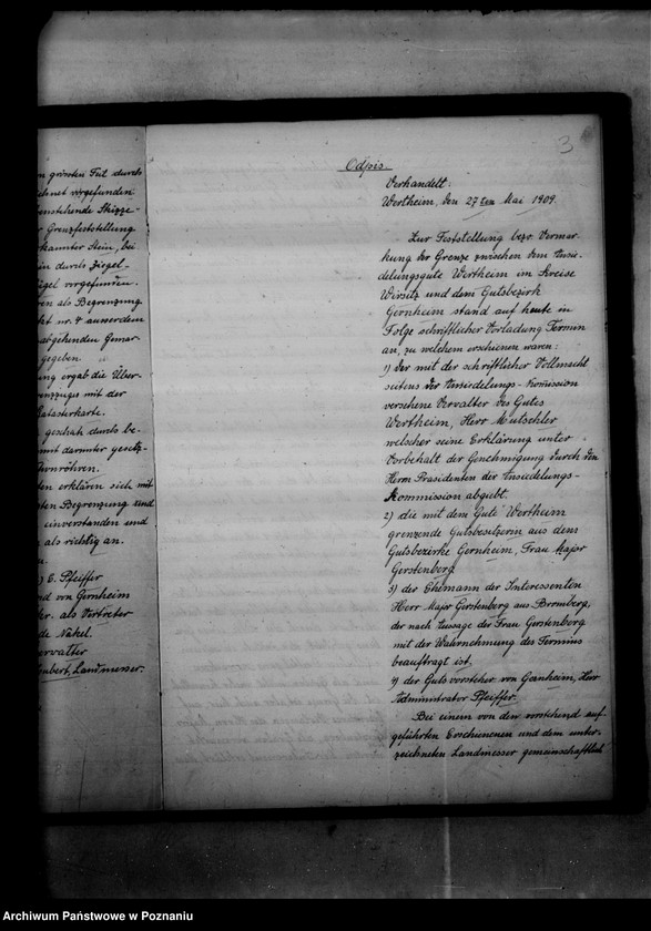 Obraz 6 z jednostki "Protokoły graniczne - odpis /majątków ziemskich/"