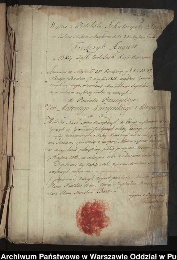 image.from.unit.number "Organizacja i przebieg sejmiku ziemskiego powiatu przasnyskiego w dniu 10 lutego 1809 roku"