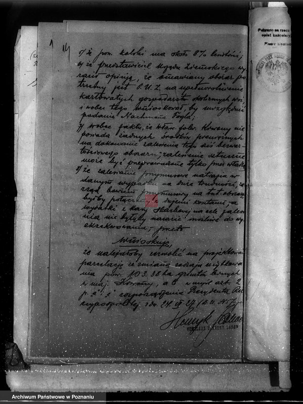 Obraz 18 z jednostki "Majątek Krwony powiat kolski /nadzór nad gospodarką leśną/"