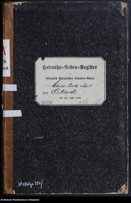 image.from.unit.number "Heiraths-Neben-Register Nr 1 - 17"