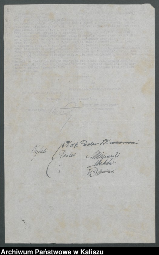 Obraz 8 z jednostki "[Rozkazy wewnętrzne Komendy Powiatowej Policji Państwowej w Kaliszu]"