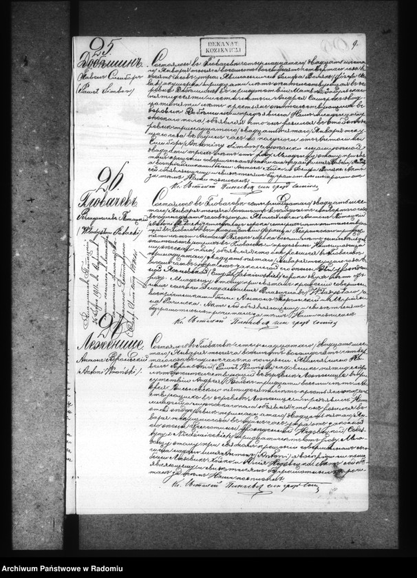 image.from.unit.number "[Duplikat akt urodzonych, zaślubionych i zmarłych parafii Głowaczów za 1884 rok]"