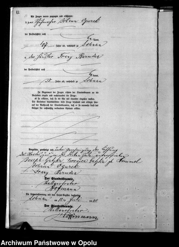 image.from.unit.number "Urząd Stanu Cywilnego Łany Księga małżeństw rok 1880-82"
