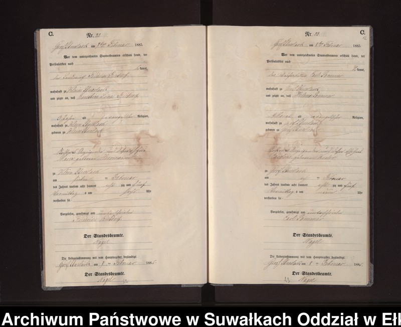 image.from.unit.number "Sterbe-Neben-Register des Preussischen Standes-Amtes Gross Stüerlack Kreis Loetzen"