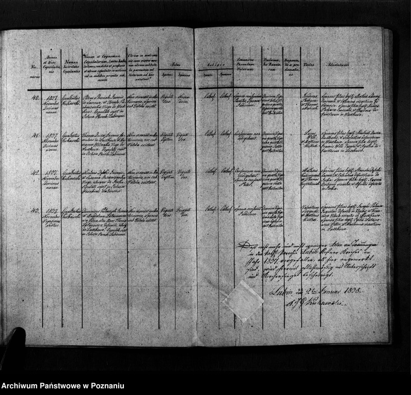 Obraz 10 z jednostki "Duplicatum copulatorum, baptisatorum, mortuorum"