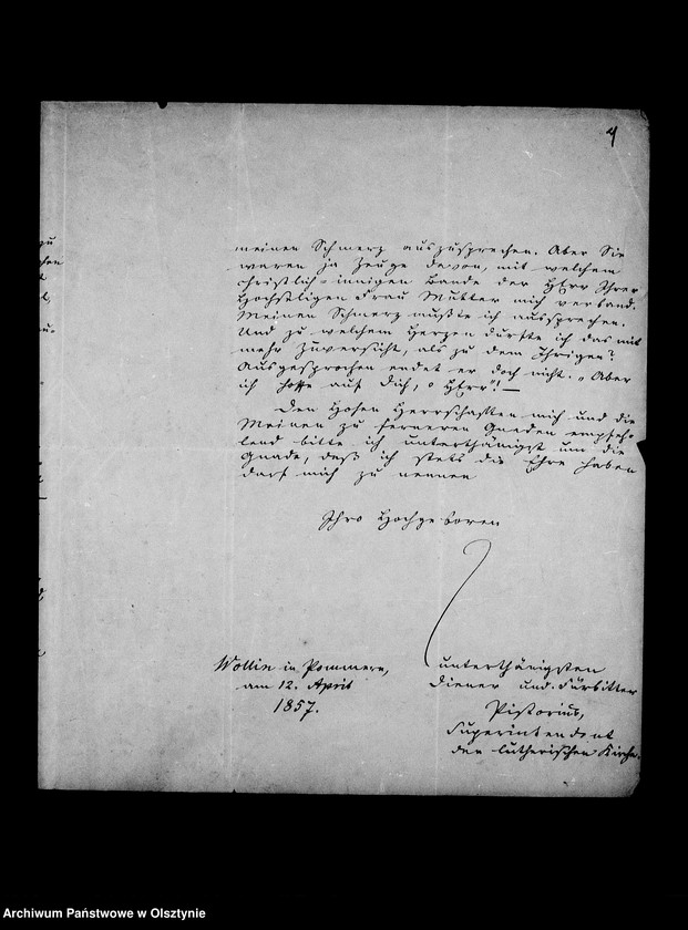 image.from.unit.number "/46 Briefe von Geistlichen aller Amtsstufen und einiger Lehrer an Anna Gfin Lehndorff geb. Hahn/"