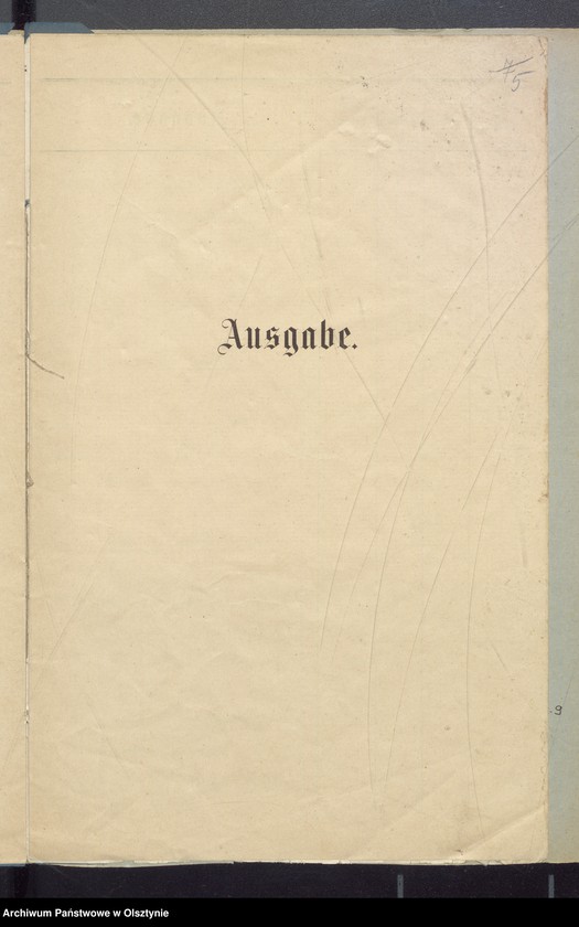 image.from.unit.number "Recnung der Kirchspiels Armen Kasse zu Widminnen"