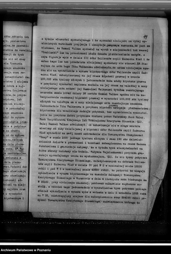 Obraz 16 z jednostki "Majątek Tuliszków, Rysiu, Szubianki powiatu konińskiego /nadzór nad gospodarką leśną/"