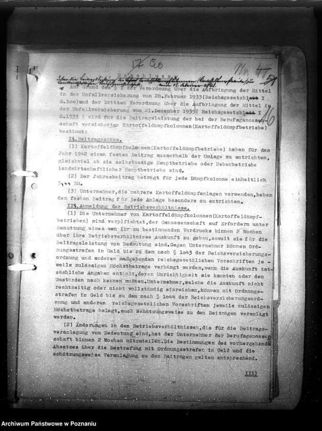 Obraz 20 z jednostki "Verordnungsblatt Nr. 9"