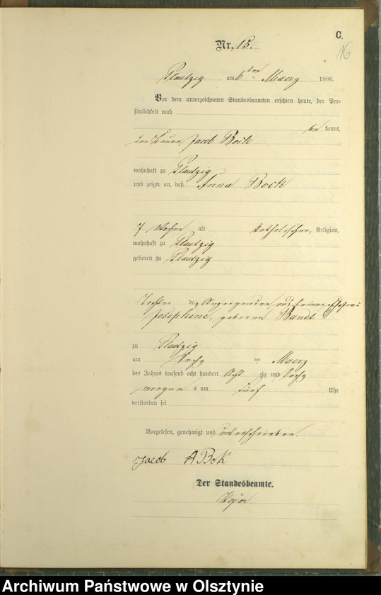 image.from.unit.number "Sterbe-Haupt-Register Nr 1 - 27"