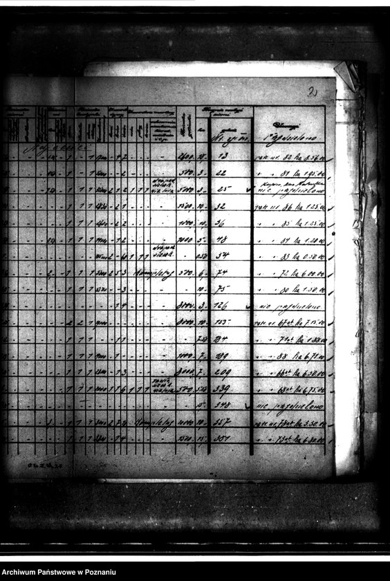 Obraz 6 z jednostki "Wykaz zgłoszeń na nabycie ziemi z parcelacji majątku Białośliwie"