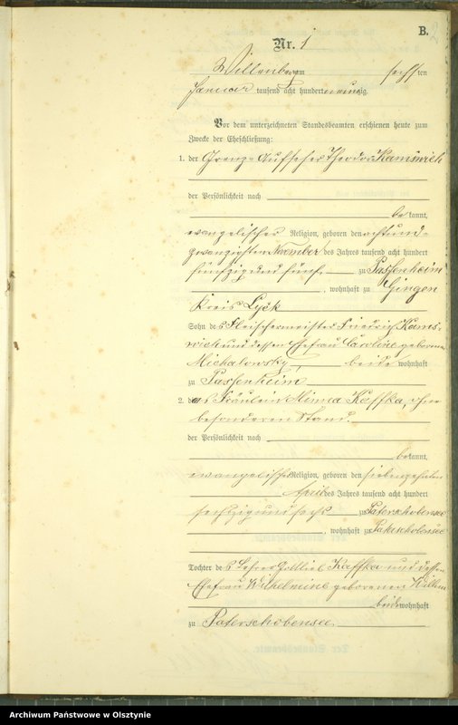 image.from.unit.number "Heiraths-Neben-Register Nr 1 - 51"