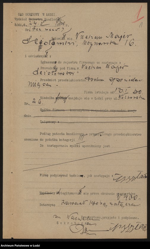 Obraz 3 z jednostki "Nuchem Majer Ścisłowski- drobna sprzedaż mięsa"