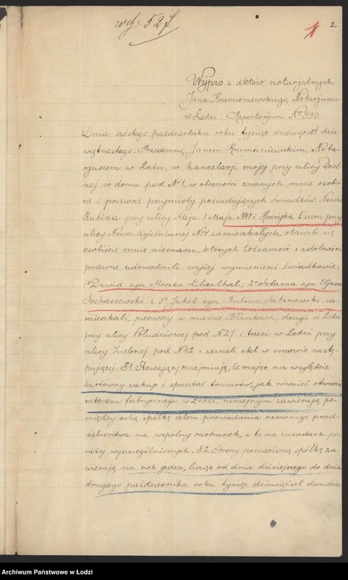 Obraz 4 z jednostki "Moszek Lilienthal i Jakób Satanowski- Towarzystwo Przemysłowo-Handlowe"