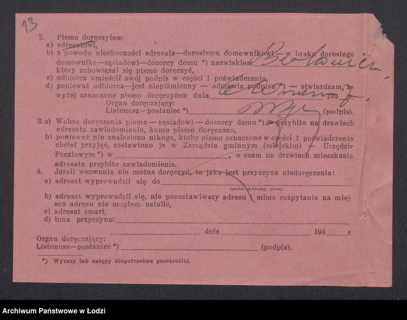 Obraz 15 z jednostki "Berek Sieradzki, Emanuel Berkowicz- sprzedaż kapeluszy i stożków"