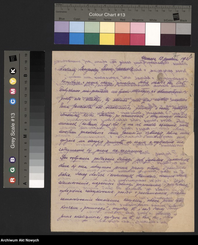 image.from.unit.number "Modelski Izydor, pułkownik. Sytuacja w Polsce. Stosunki w wojsku i w obozie rządzącym."