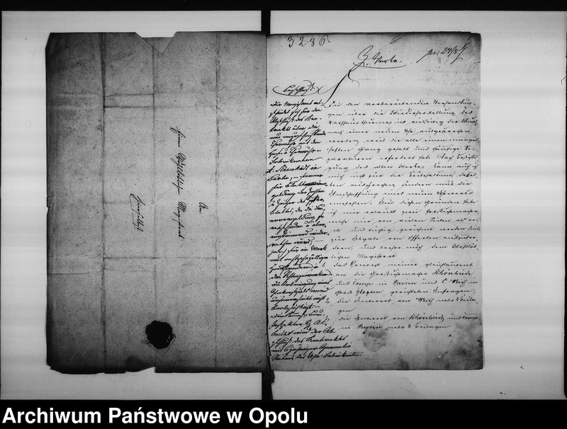 Obraz 7 z jednostki "Acta des Magistrats zu Oppeln betreffend: die Reparatur der Thurm-Uhr durch Garbe und Schoenheid und Anfertigung einer Neuen durch C. Weiss de Anno 1844"