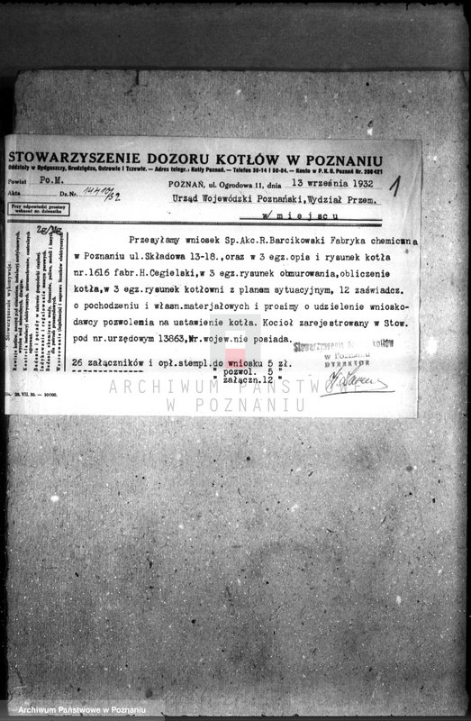 image.from.unit.number "Fabryka Chemiczna R. Barcikowski i Spółka Poznań-Składowa 13-18 nr woj. 6566"