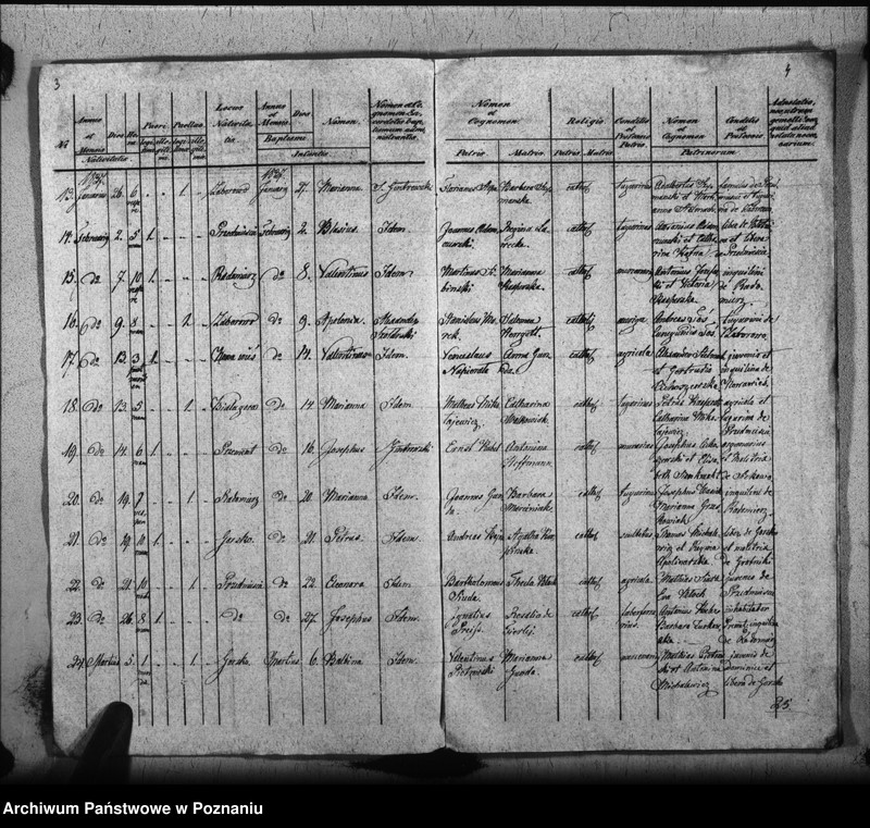 Obraz 5 z jednostki "Liber baptisatorum, copulatorum, mortuorum"