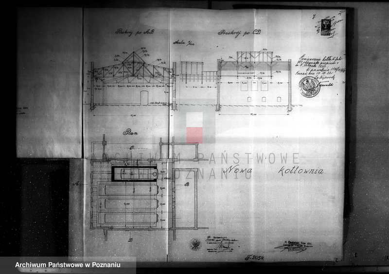 Obraz 10 z jednostki "H. Cegielski - T. A. Oddział III - Poznań nr woj 50 nr kotła 807"