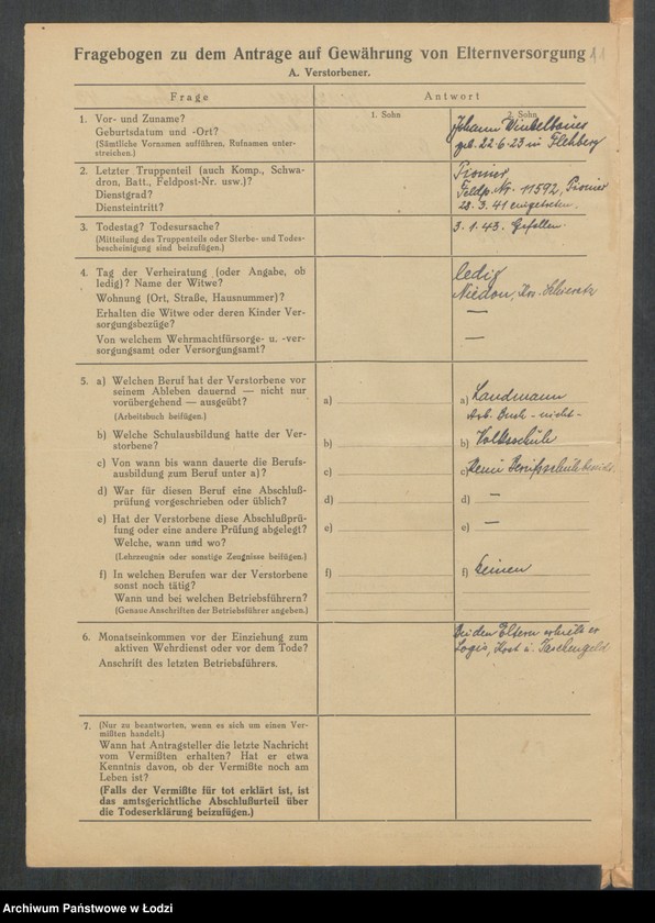 Obraz 13 z jednostki "Pionier Winkelbauer Johann"