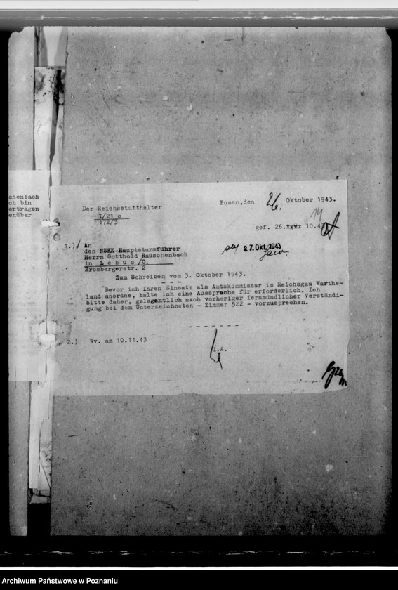 Obraz 18 z jednostki "Rauschenbach, Gotthold - komisarz obwodowy"