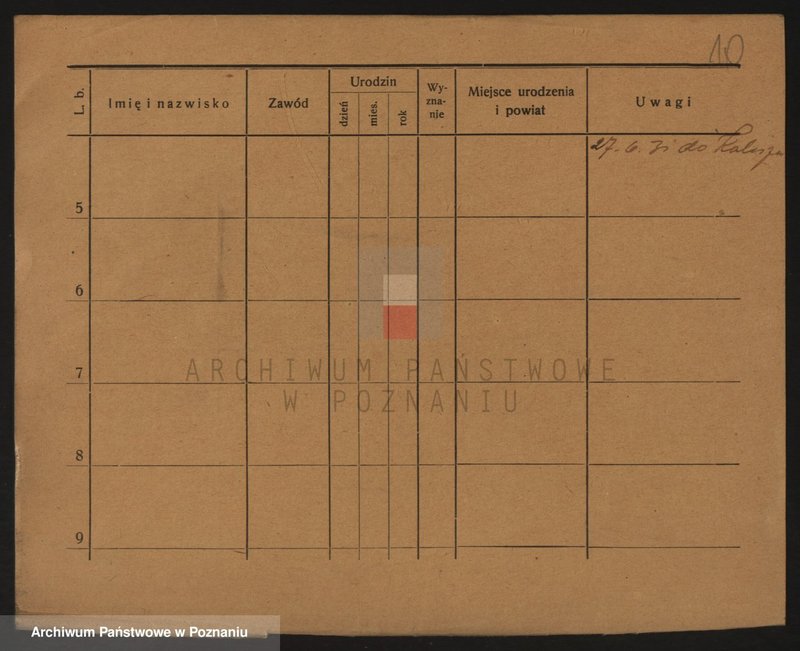 Obraz 10 z jednostki "Kinastowski - Kinowski"
