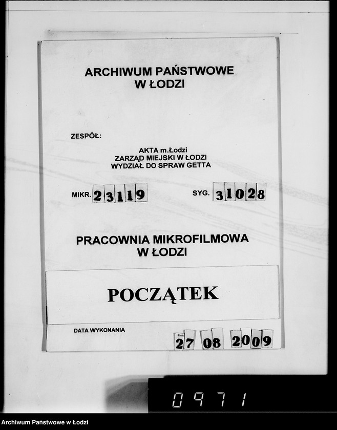 Obraz 1 z jednostki "Amt für zentrale Vewaltungsaufgaben der Luftwaffe Kriegsauftrag 49/41 A.z.V.3000 Kehrschaufeln"