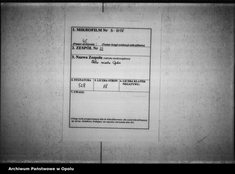 Obraz 2 z jednostki "Stadtverwaltung Oppeln. Dienststrafverfahren gegen Dr. Berger"