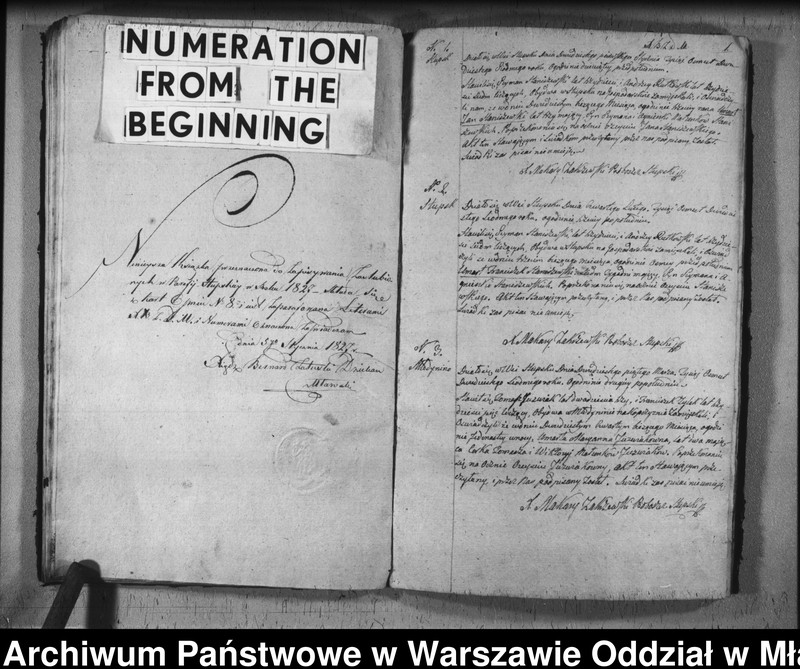 image.from.unit.number "Akta urodzeń, małżeństw i zgonów"