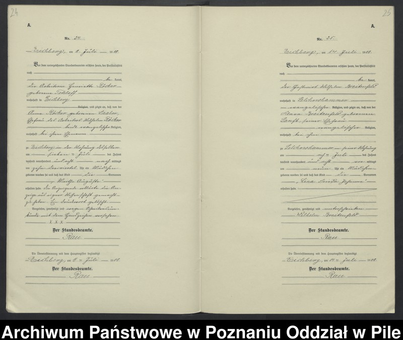 Obraz 15 z jednostki "Księga urodzeń"